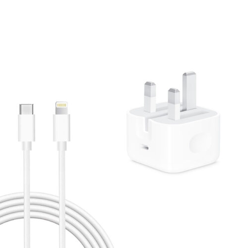 خرید شارژر آیفون 12 پرو مکس با کابل شارژر در موبی تول