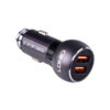 فندکی-فست-503 شارژر فندکی الدینیو C503Q با جریان 3 آمپر و دو پورت خروجی
