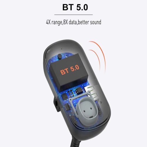 شارژر فندکی و اف ام پلیر با توان 45 وات الدینیو مدل C705Q