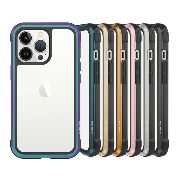 کاور گرین آیفون Green Lion Hibrido Shield Case iPhone 13