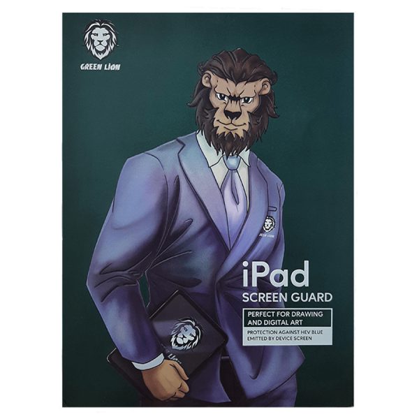 گلس شفاف بدون حاشیه گرین آیپد پرو 11 اینچ 2021 "Green Lion Screen Guard iPad Pro 11