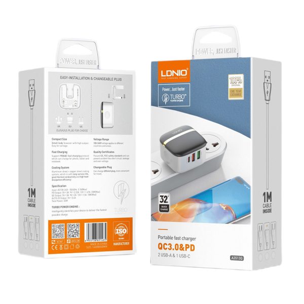 wall charger ldnio a3513q