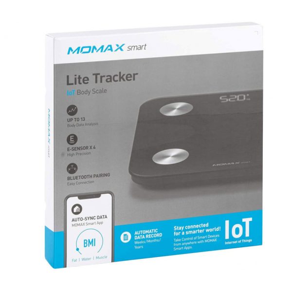 ترازو هوشمند مومکس Momax Digital Lite Tracker IoT Body Scale EW2SD