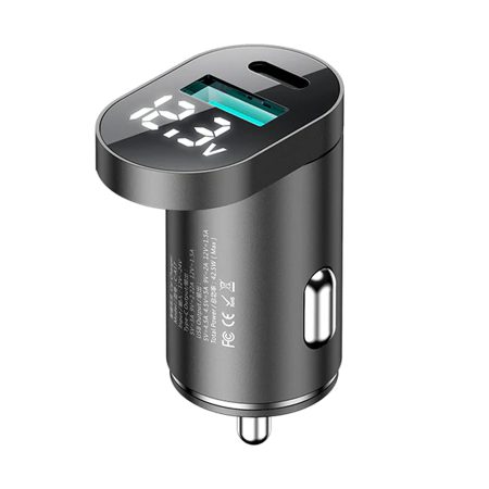 خرید شارژر فندکی جویروم با توان 48 وات با قابلیت فست شارژ در موبی تول