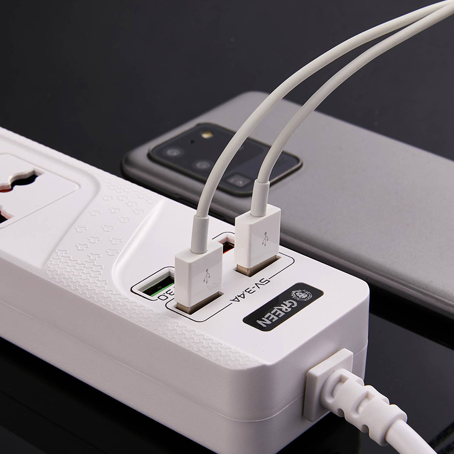 چند راهی برق green lion 3000w