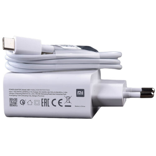 قیمت و خرید شارژر شیائومی مدل MDY-10-EL با توان 27 وات همراه با کابل شارژ در موبی تول