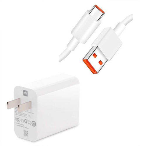 خرید و قیمت شارژر 33 واتی شیائومی MDY-11-EX نوع دو پین با کابل شارژر در موبی تول