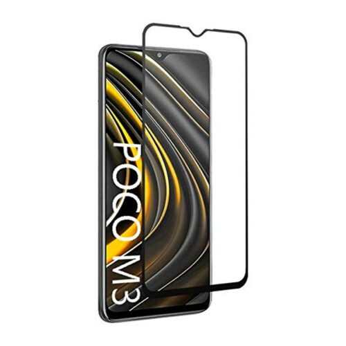 Alternative view of گلس شفاف شیشه ای شیائومی Full Glass Xiaomi Poco m3
