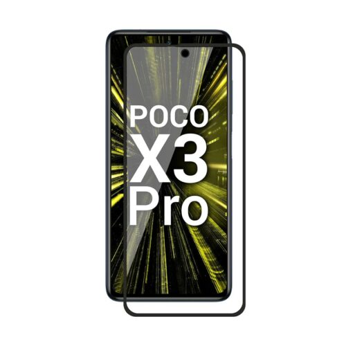 گلس شفاف شیشه ای شیائومی Full Glass Xiaomi Poco x3 pro
