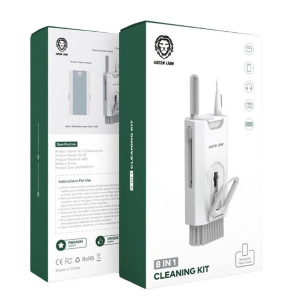 green lion cleaning pen 8 in 1