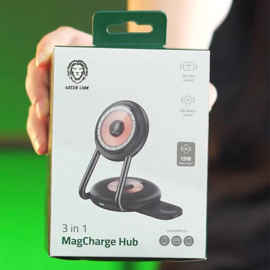 magcharge hub green lion magcharge hub green lion