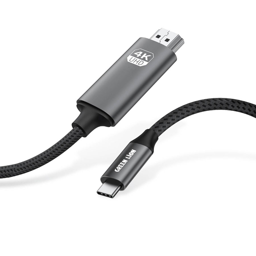 کابل تایپ سی به HDMI گرین لاین کابل تایپ سی به HDMI گرین لاین