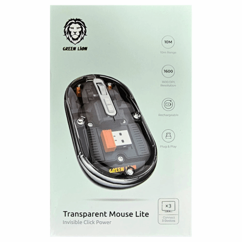 موس گرین لاین transparent mouse lite