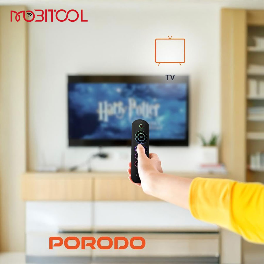 Porodo Air Mouse Remote Mini Keyboard