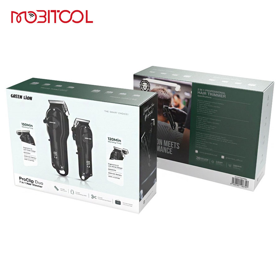 Green Lion ProClip Duo 7 in 1 Hair Trimmer