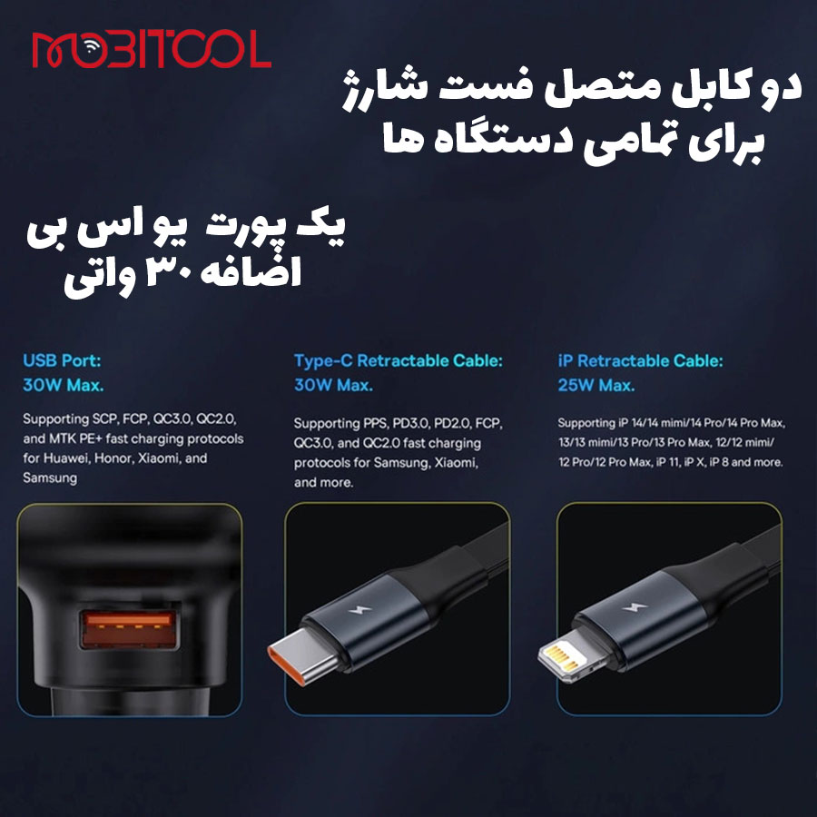 خرید شارژر فندکی باسئوس خرید شارژر فندکی باسئوس