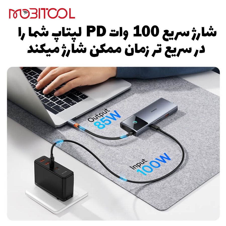 خرید هاب شارژر بیسوس