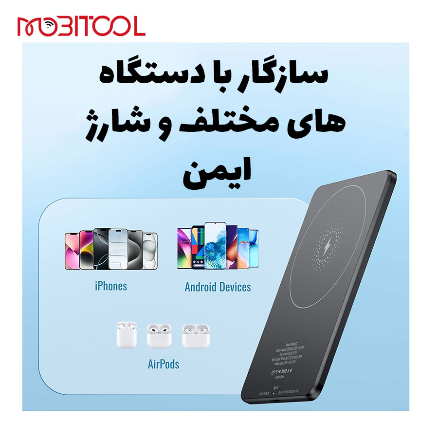 خرید پاوربانک پاورولوژی 5000 خرید پاوربانک پاورولوژی 5000