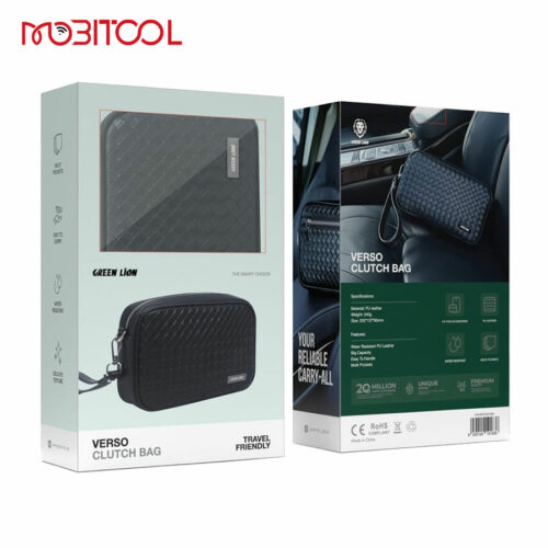 کیف دستی چرم گرین