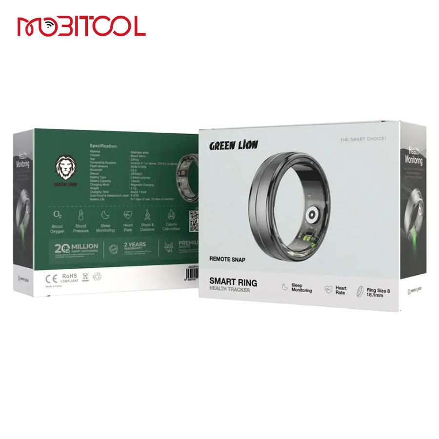 smart ring green lion smart ring green lion