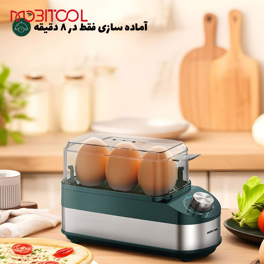 تخم مرغ آبپز کن گرین لاین
