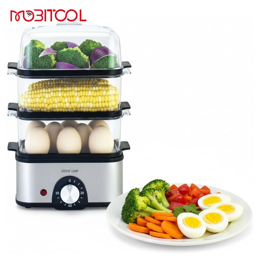 تخم مرغ پز 3 طبقه گرین لاین