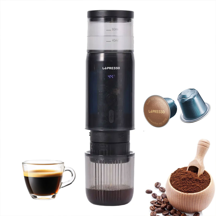 LePresso Portable Mini Machine with Travel Pouch