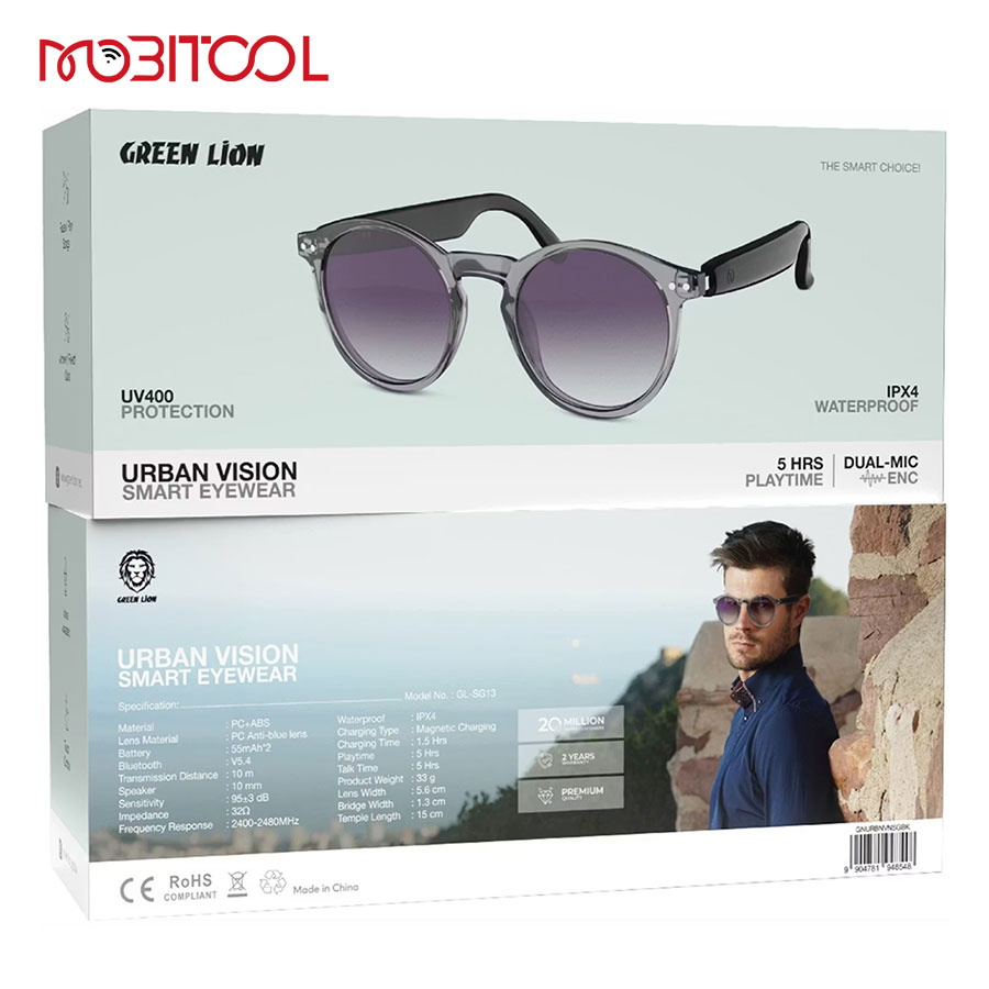 Green Lion Urban Vision Smart Eyewear