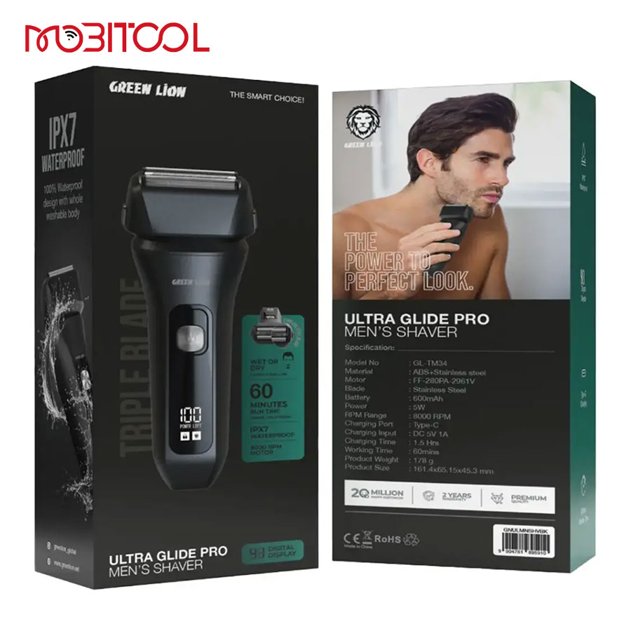 Green Lion Ultra Glide Pro Men's Shaver