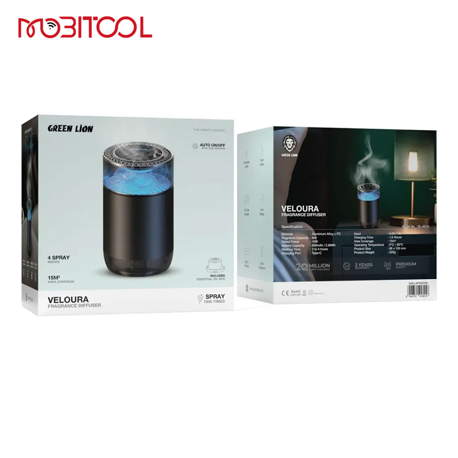 Green Lion Veloura Fragrance Diffuser Green Lion Veloura Fragrance Diffuser