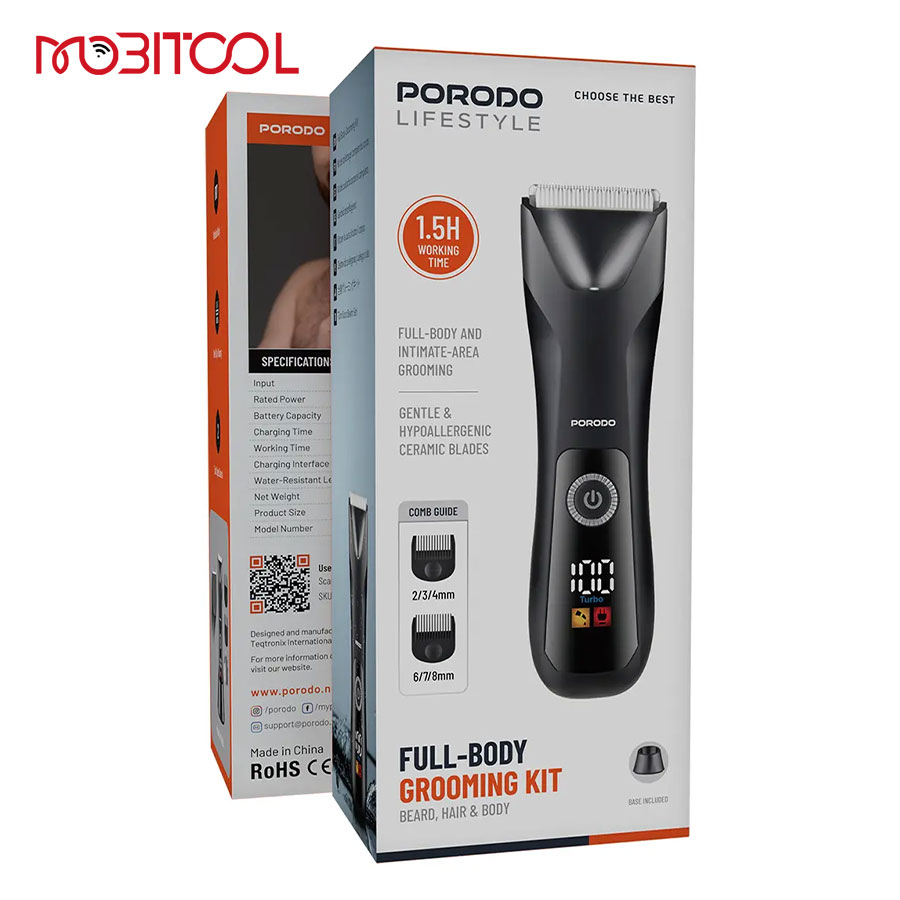 Porodo Lifestyle Full Body Grooming Kit