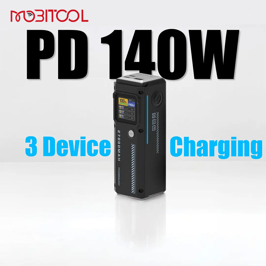Powerology 27000mAh Smart Display Power Bank Powerology 27000mAh Smart Display Power Bank