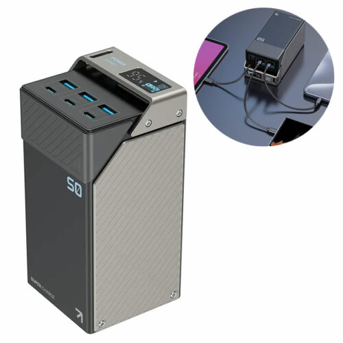Powerology 50000mAh Power Bank 65W