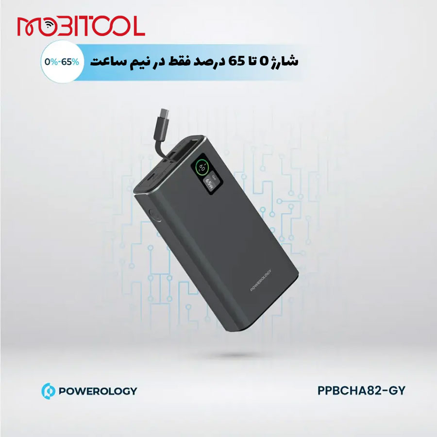 پاوربانک 20 هزار پاورولوژی پاوربانک 20 هزار پاورولوژی