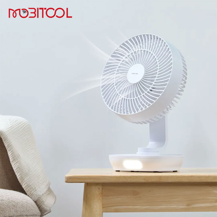 Green Lion 8" Desktop Fan Rechargeable