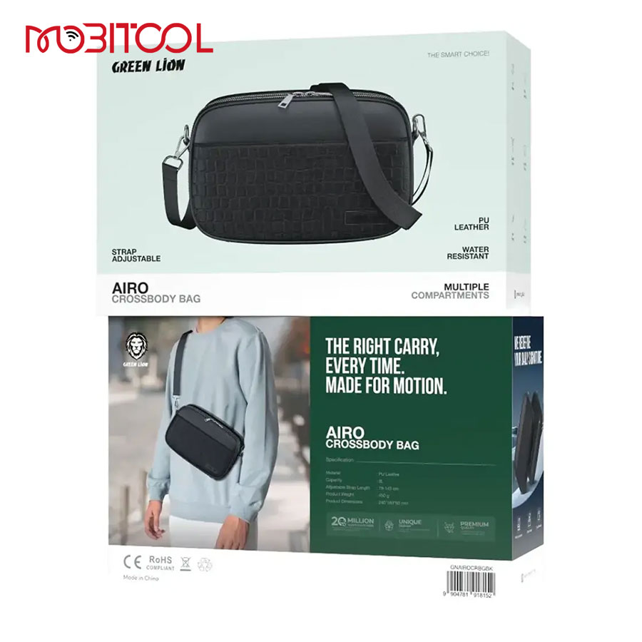 Green Lion Airo Crossbody Bag