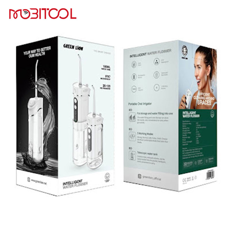 Green Lion Portable Oral Irrigator 180ML Green Lion Portable Oral Irrigator 180ML
