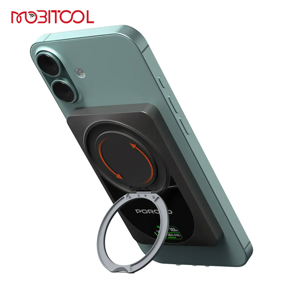Porodo 10000mAh Qi2 Wireless Power Bank