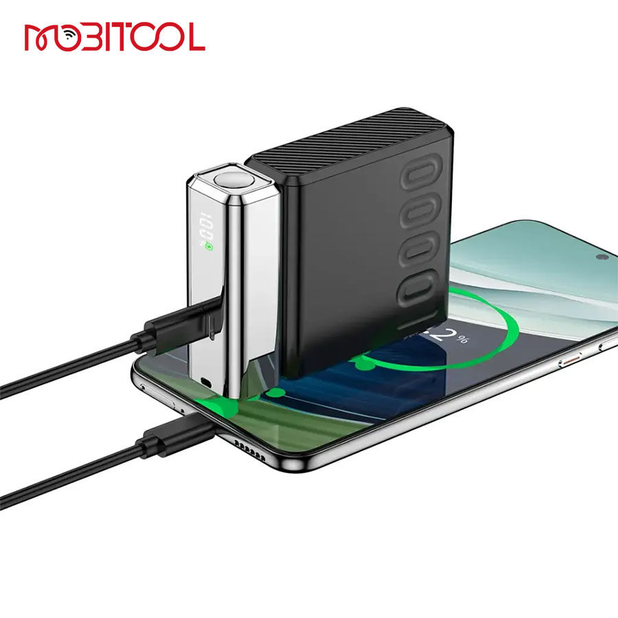 Porodo Chrome Volt 10000mAh Power Bank Porodo Chrome Volt 10000mAh Power Bank