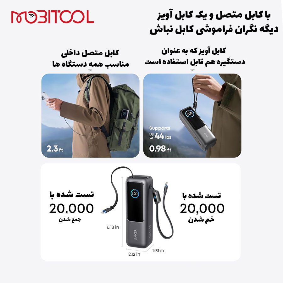خرید پاوربانک 165 وات انکر