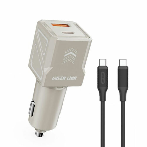 شارژر فندکی 60 وات با کابل گرین لاین