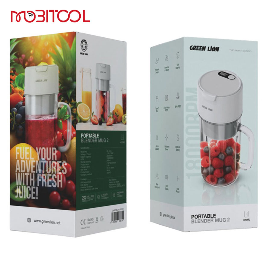 مخلوط کن شارژی گرین لاین