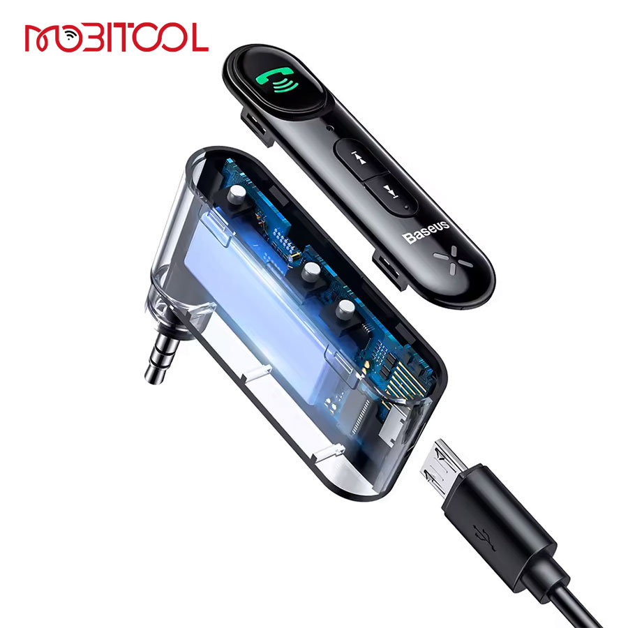 Baseus BSBA-02 Aux Bluetooth Audio Receiver For Cars