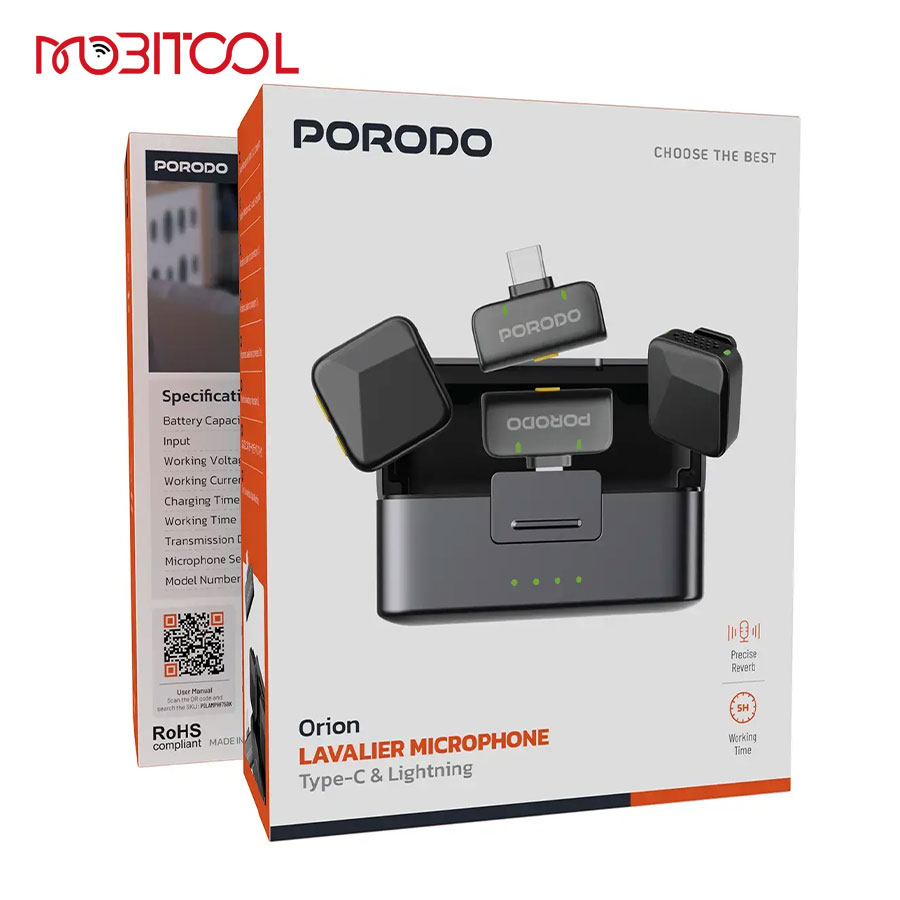Porodo Orion Lavalier Microphone