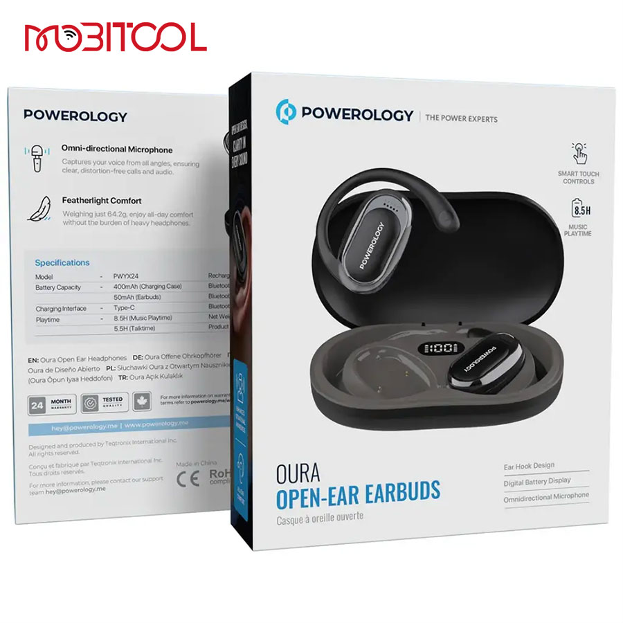 Powerology Oura Open Ear Earbuds Powerology Oura Open Ear Earbuds
