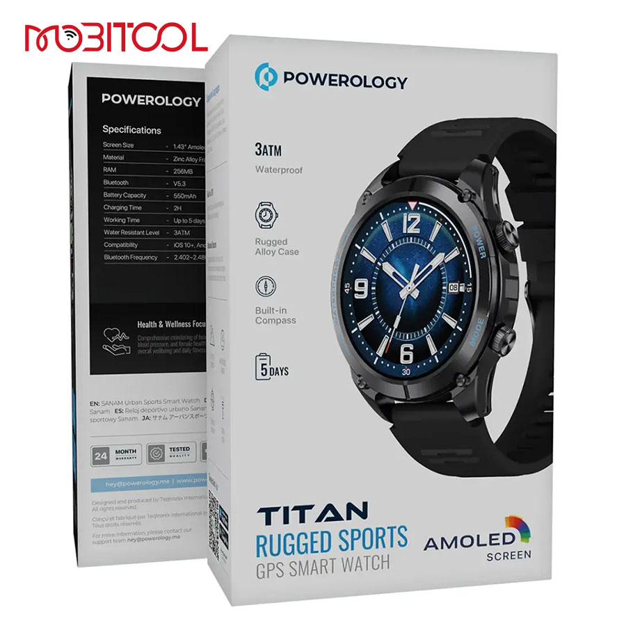 Powerology PSWAGBTBK Titan Powerology PSWAGBTBK Titan