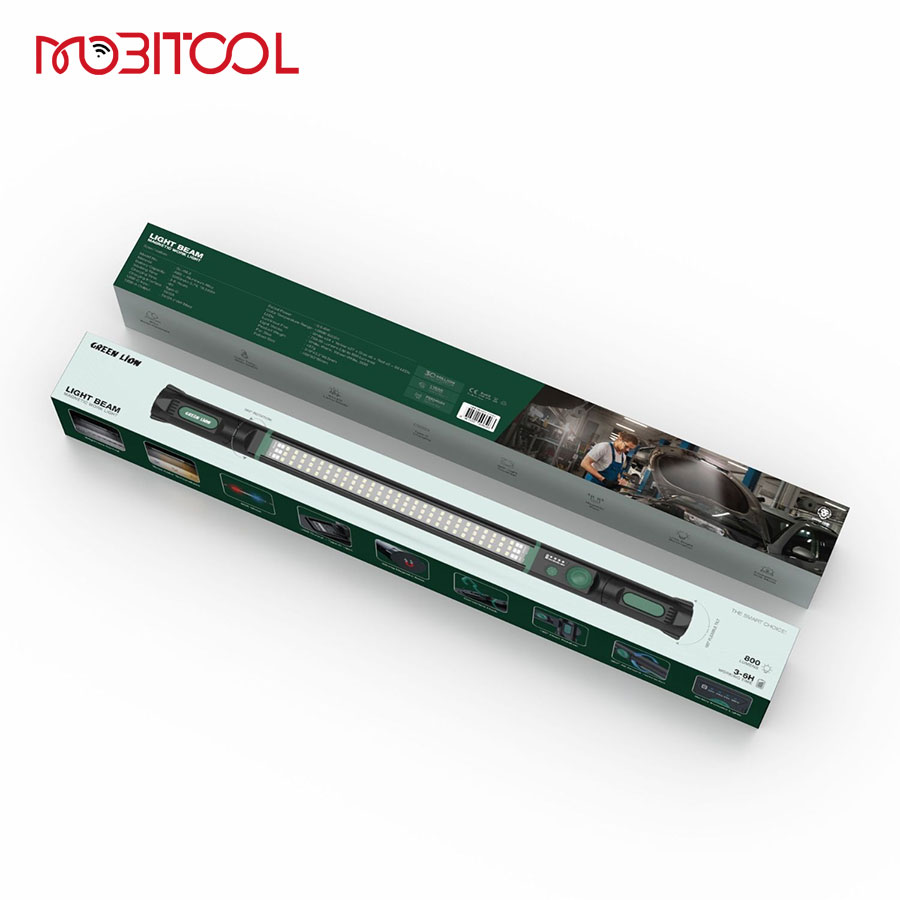Green Lion Light Beam Magnetic Work Light