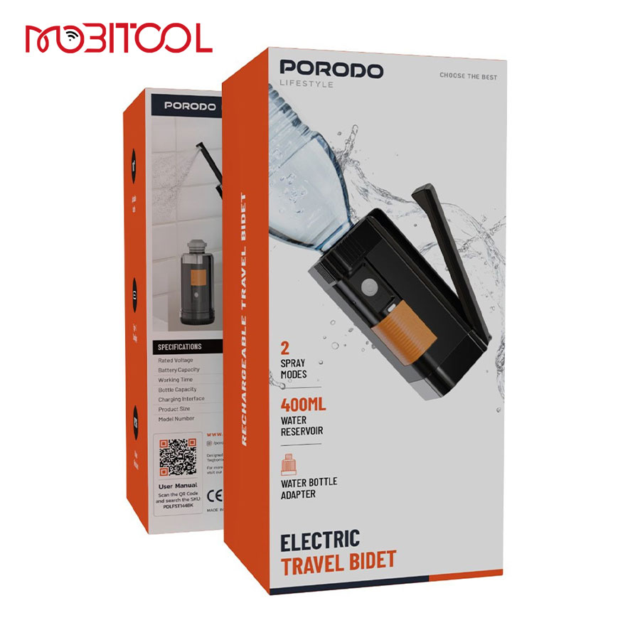 Porodo Electric Travel Bidet Porodo Electric Travel Bidet