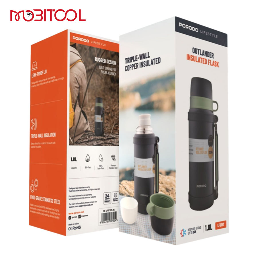 Porodo Insulation Flask LFS157 Porodo Insulation Flask LFS157