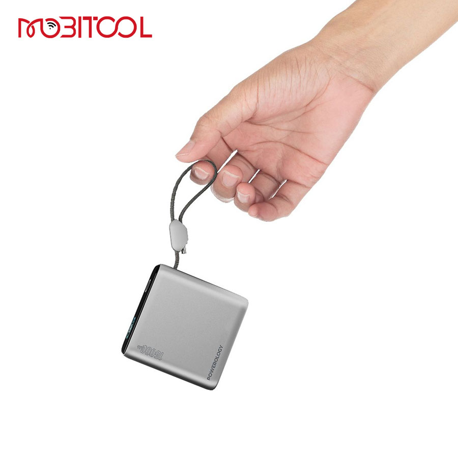 Powerology 15000mAh Mini Power Bank